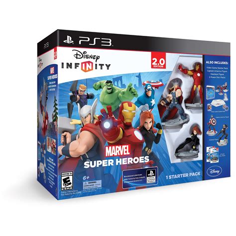 Disney Infinity Marvel Super Heroes Special Value Pack Ps3 Hard To