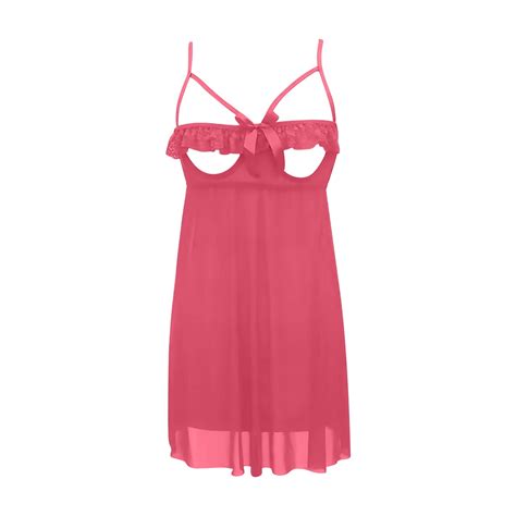 Tuwabeii Womens Plus Size Slip Dress Lingerie V Neck Waist Retraction Cute Large Home Sleeping