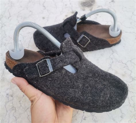 Birkenstock Clogs Wool on Carousell