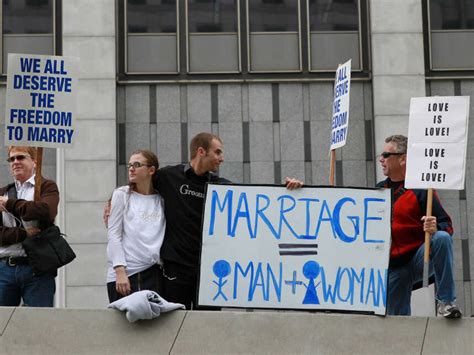 Calif Ban On Same Sex Marriage Ruled Unconstitutional The Two Way NPR