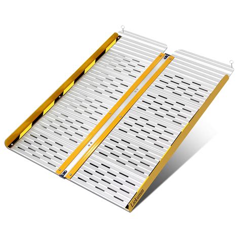 Snapklik.com : Portable Wheelchair Ramp,600LBS Capacity,Prevent