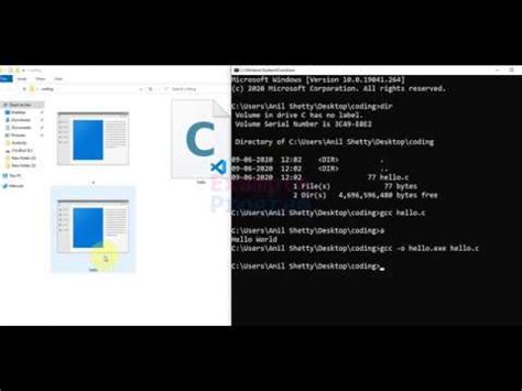 How To Run A C Program In Command Prompt Cmd On Windows
