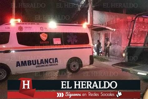 El Heraldo de Poza Rica Con un balazo en el abdomen termina cordobés