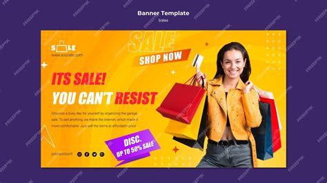 Дизайн шаблона продаж баннера | Бесплатно PSD Файл