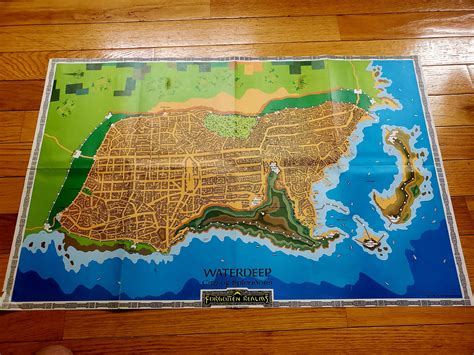 Explore Every Ward Of The City With A High Res Waterdeep Map For Your Next Campaign 27