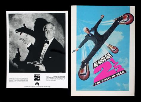 The Naked Gun Leslie Nielsen Vintage Promo Photo Plus Press Pack Folder Etsy