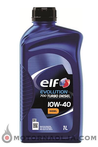 Motorno olje Elf Evolution 700 Turbo Diesel 10W-40