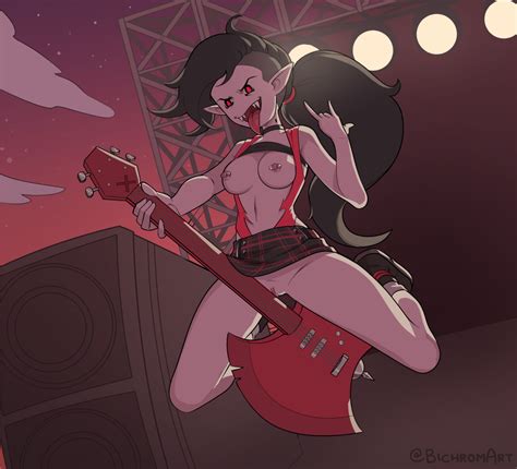 Marceline On Stage Commission By Bichrom Hentai Foundry