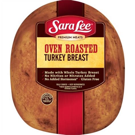 Sara Lee Oven Roasted Turkey Breast Fresh Sliced Deli Meat 1 Lb Kroger