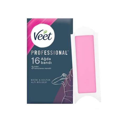 Veet Professional Sir Ağda Bandı Bikini Ve Koltuktaltı Bölgesi Normal