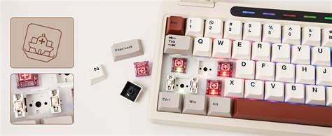 Epomaker Rt Wireless Gaming Keyboard Tri Mode Mechanical Keyboard Hot Swap Creamy Custom