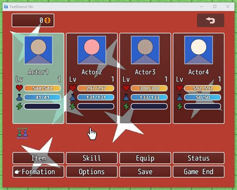 Rpgmaker Mz Custom Main Menu Scene Plugin By Arrosev