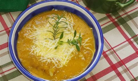 Sopa Cremosa De Legumes Carne