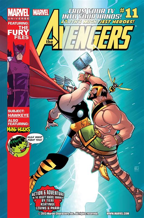 Marvel Universe Avengers Earths Mightiest Heroes 2012 11 Comic