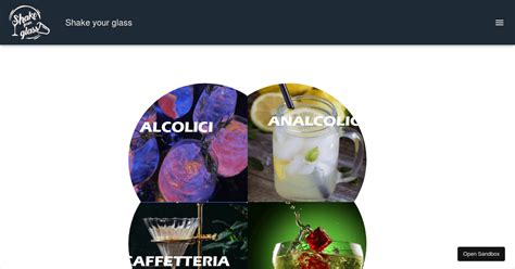 Shake Your Glass Codesandbox