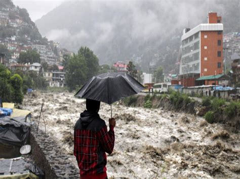 Himachal Pradesh Uttarakhand Heavy Rains Landslide Shimla Temple