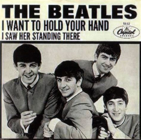 I Want To Hold Your Hand Single Artwork USA The Beatles Bible