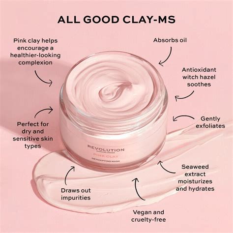 5 Skin Benefits Of Using A Pink Clay Mask Revolution Beauty