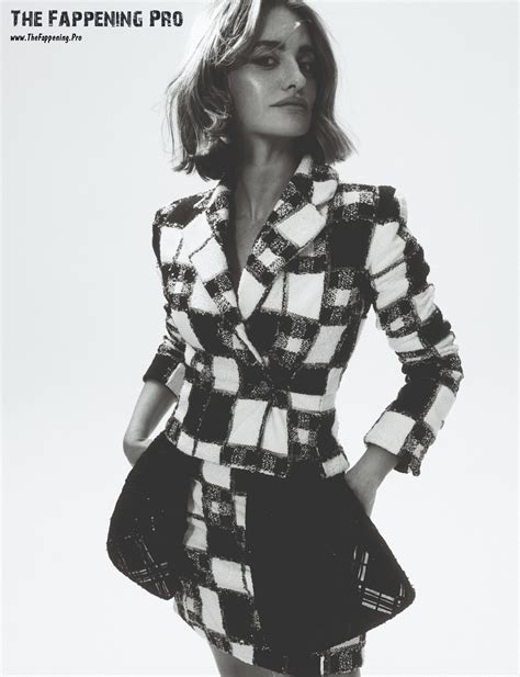 Penélope Cruz Hot And Sexy In ELLE Photos The Fappening