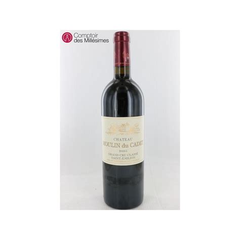 Ch Teau Moulin Du Cadet Order St Emilion Wines