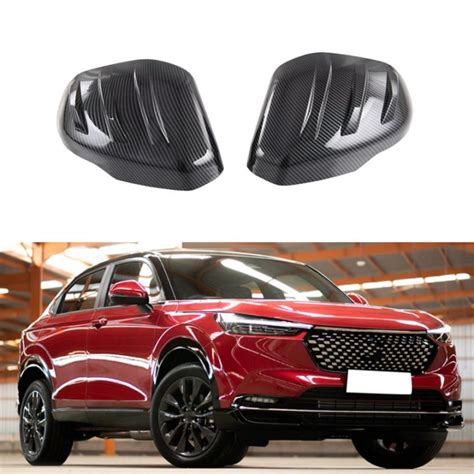 For Honda Hrv Hr V Vezel Carbon Fiber Rearview Side Mirror