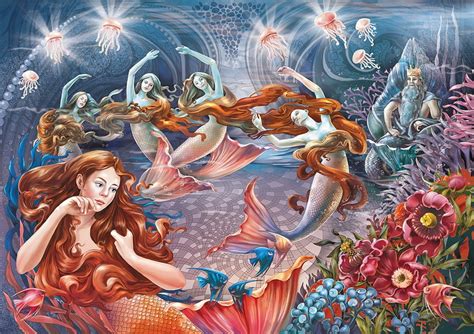 Пазл «Русалочка » из 204 элементов | Собрать онлайн пазл №244290