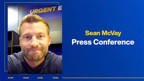 Rams Head Coach Sean Mcvay Talks Injury Updates Coming Out Of Week 4 At