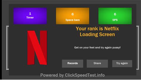 New Spacebar Counter Timer Test By Dexter