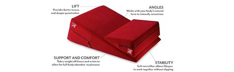 Amazon Liberator Wedge Ramp Sex Positioning Pillow Combo Original Short Black