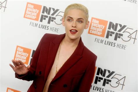 Kristen Stewart Goes Platinum Blonde With New Buzzcut UPI