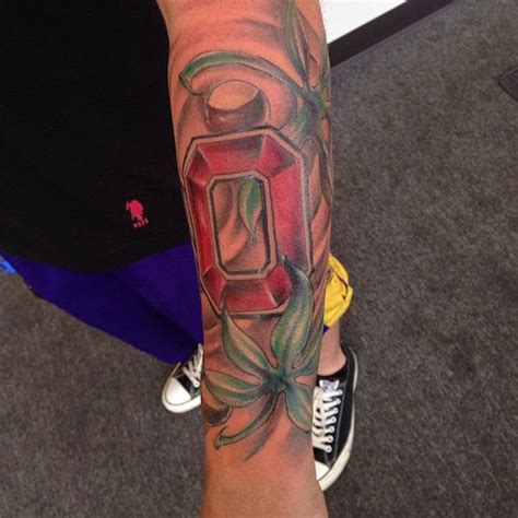 Half Sleeve With Great Shadowing And Detail — Osu Buckeye Tattoo Ohio