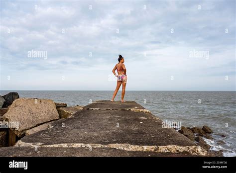 Women Wearing Bikini Hi Res Stock Photography And Images Alamy