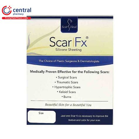 Miếng dán sẹo Scar FX - Đánh bay sẹo lồi, sẹo lõm