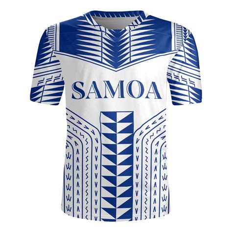 Samoa Custom Personalised Rugby Jersey Manu Samoa