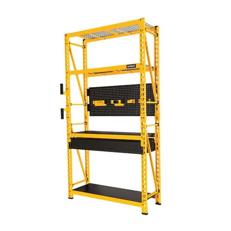 Kings Rack Gray 8 Tier Botless Bin Storage System Garage Storage Rack