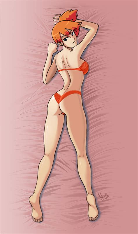 Red Lingerie Misty By Hvond Hentai Foundry