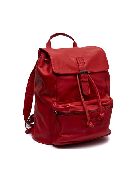 Lederrucksack Mick navy - The Chesterfield Brand