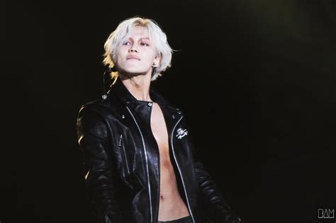 Smtown In Seoul Silver Hair Shirtless Taemin Lee Taemin