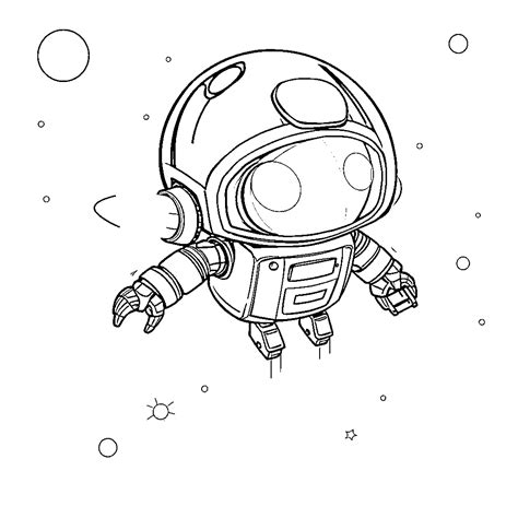 astrobot coloring pages 10