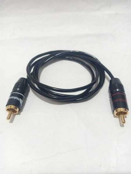 Jual Kabel Jack Rca To Rca Nakamichi 120cm Di Lapak AL Musik Bukalapak