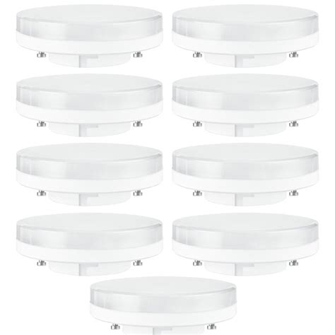 9 x Osram LED Star 4,7W = 40W matt GX53 470lm warmweiß 2700K 100°