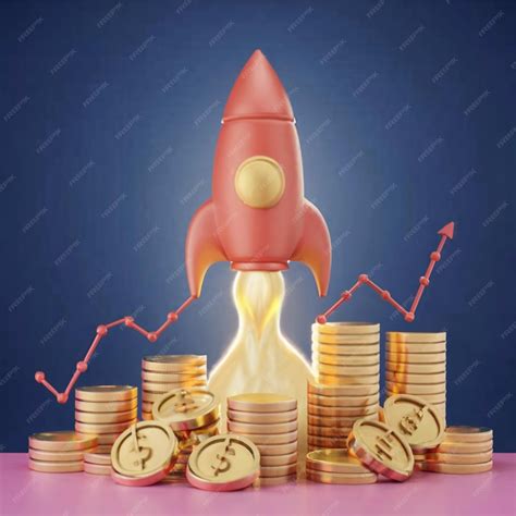 Premium AI Image | Geometric progression or compounded growth are