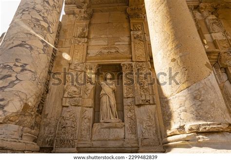 Ancient Ruins Ephesus Efes Ephesos Stock Photo