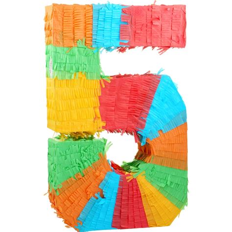 Artwrap Number 5 Pinata Multi Big W