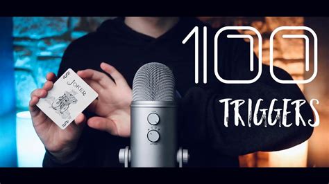 100 Triggers In 1 Minute Asmr Youtube