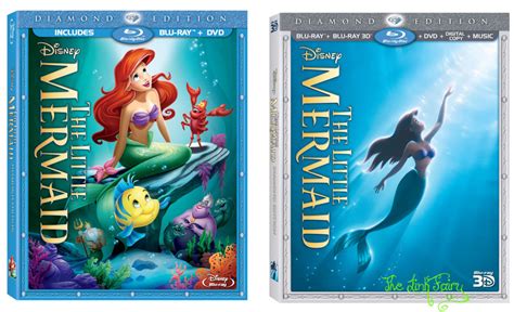 Disney's The Little Mermaid Will Splash Into Blu-Ray Hi Def This ...