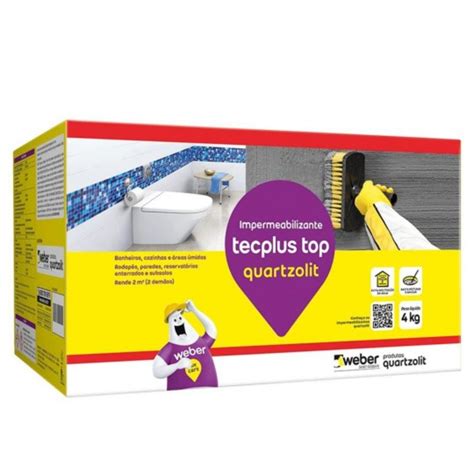 Impermabilizante Tecplus Top Kg Quartzolit Mesquit O