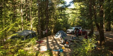 Sooke Potholes Spring Salmon Campground Victoria Bc