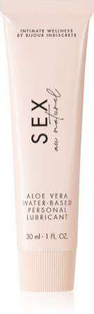 Bijoux Indiscrets Sex Au Naturel Aloe Vera Gel Lubrificante Notino Pt