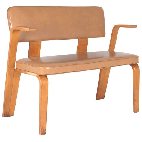 Thonet Bentwood Settee At 1stdibs